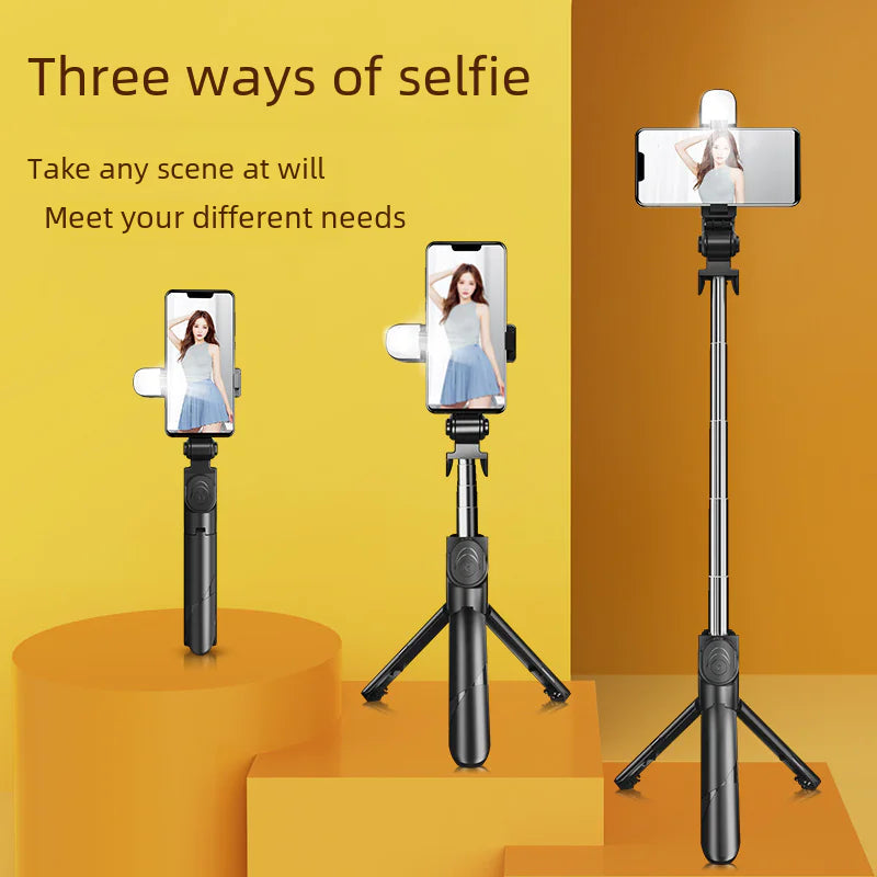 XT02SP Wireless Bluetooth Selfie Stick Tripod Stand